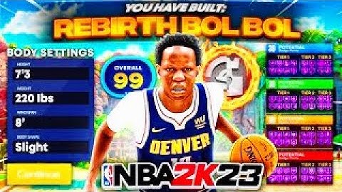 GAME BREAKING 7FT’3 BOL BOL BUILD ALL AROUND BUILD CANT BE STOPED!!!