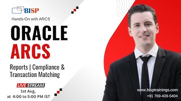 Oracle ARCS – Generating Predefined Reports in Reconciliation Compliance & Transaction Matching