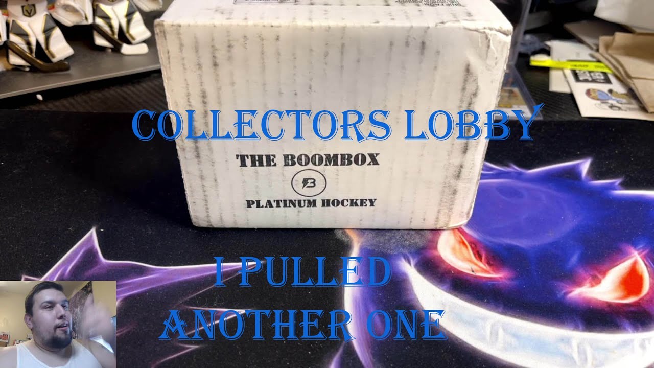 The BOOMBOX Platinum Hockey for June 2021. I PULLED ANOTHER ONE