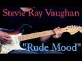 Stevie Ray Vaughan - Rude Mood (Part 1) - Blues Guitar Lesson (w/Tabs)