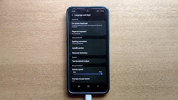How To Increase Mouse Pointer / Trackpad Speed In Samsung Galaxy Mobile