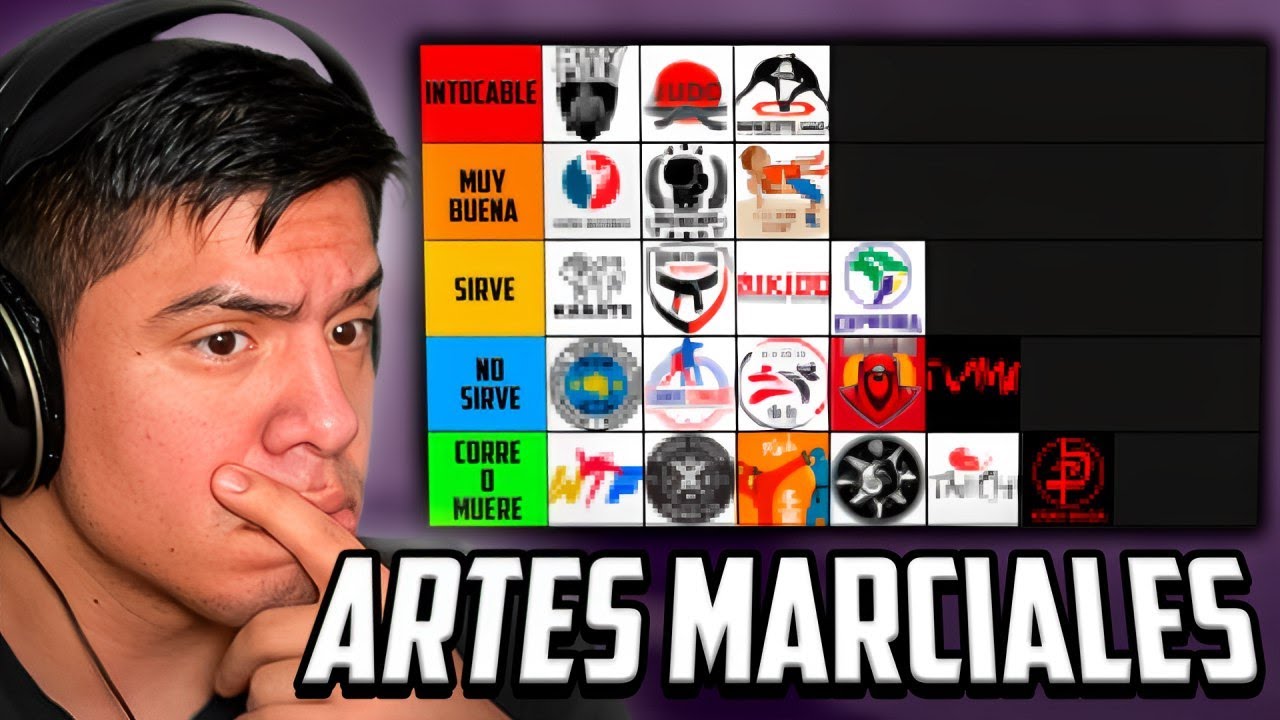 CUALES SON LAS MEJORES ARTES MARCIALES? RANKING - YouTube