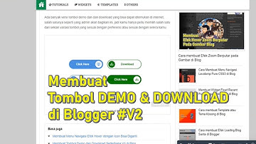 Membuat Tombol Demo & Download V2 di Blog