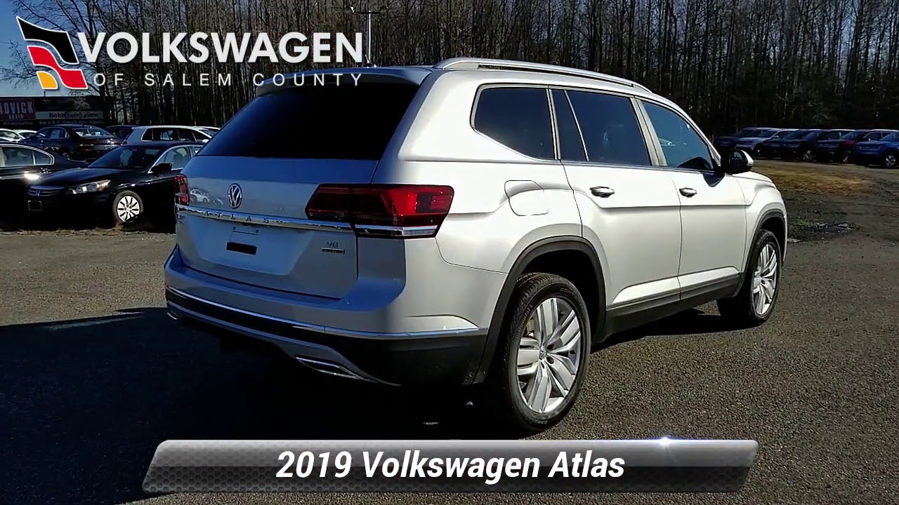 New 2019 Volkswagen Atlas 3.6L V6 SEL, Monroeville, NJ 194292 - YouTube