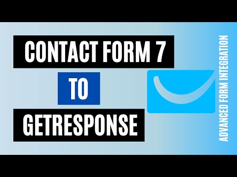 Contact Form 7 to GetResponse Integration Tutorial | AFI