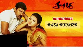 Idhuthaana BASS BOOSTED | Saamy | Vikram, Harris Jayaraj