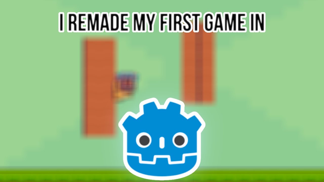 I rebuilt my first game in GODOT - YouTube