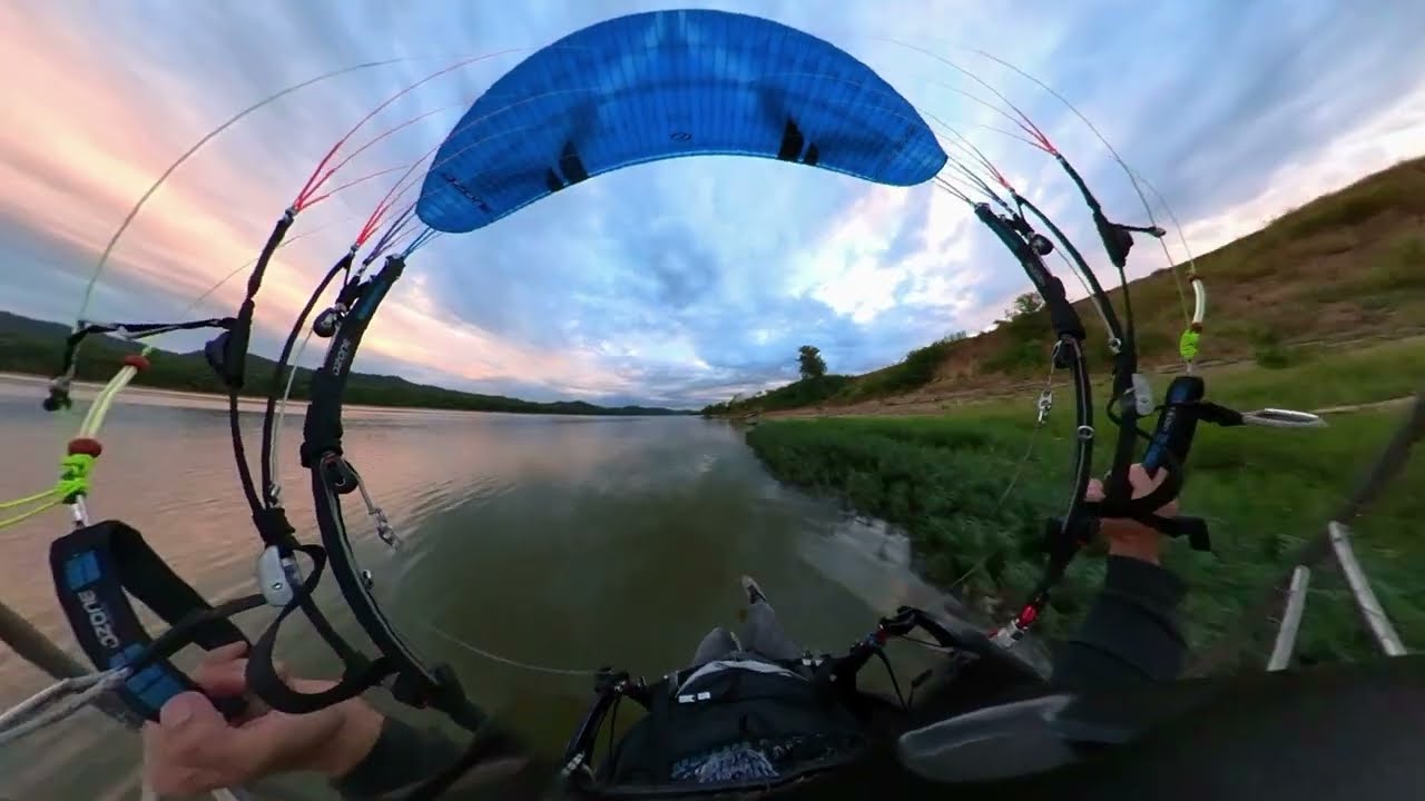 Dave Purdin Paramotor fly-in 2025