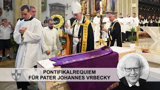 Bewegender Abschied von Pater Johannes Vrbecky