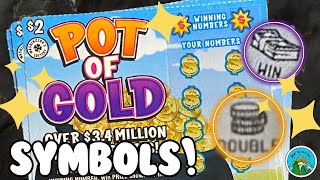 🍀 Feelin’ Lucky! $2 POT OF GOLD x10 | WA Lottery #StPatricksDay