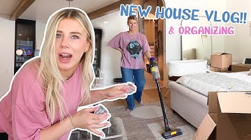 WE MOVED! Unpacking + organizing!