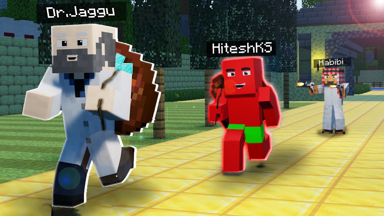 Stealing Kohinoor in Minecraft | MHK | Ft @HiteshKSHindiGaming
