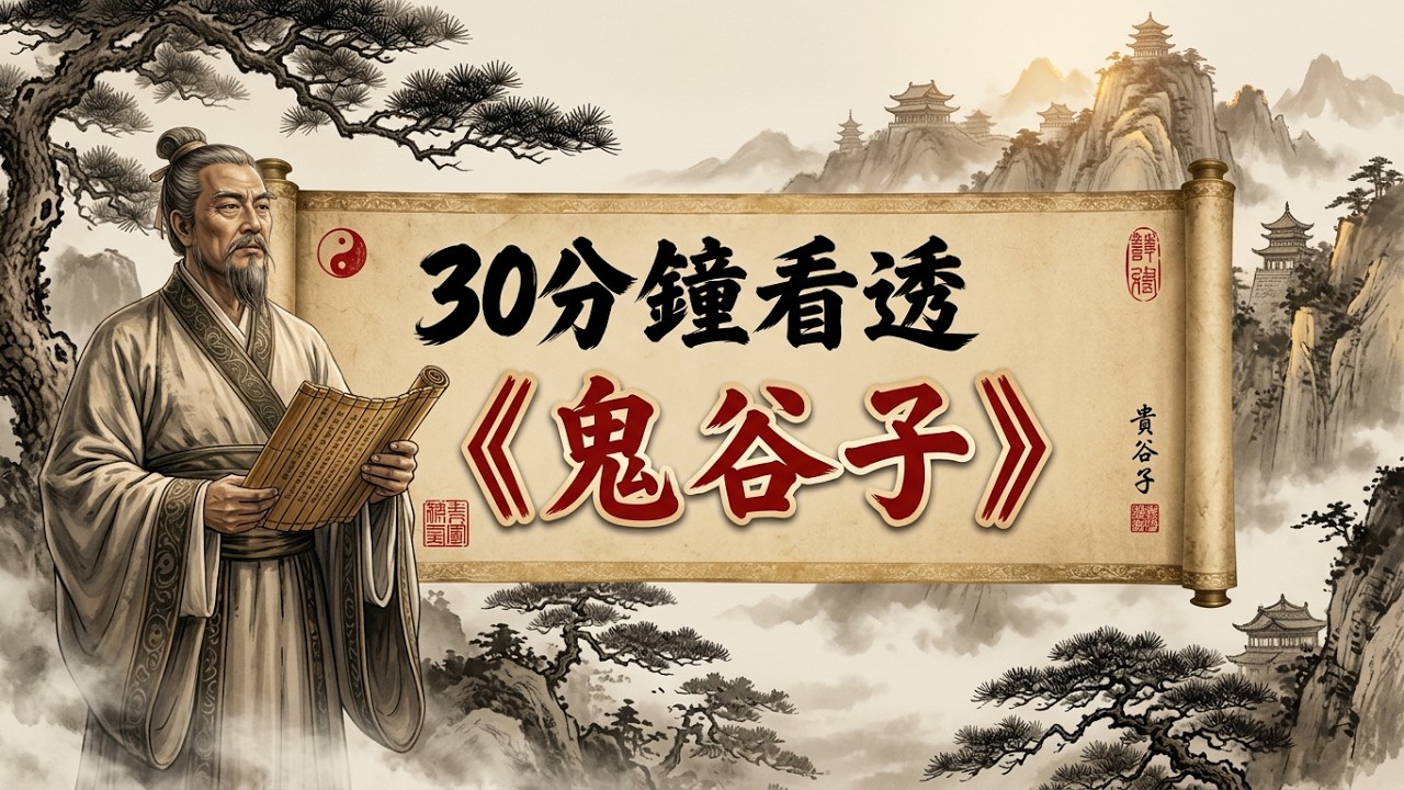 鬼谷子》不是厚黑學，而是一套頂級博弈思維！30分鐘看透人性底層邏輯