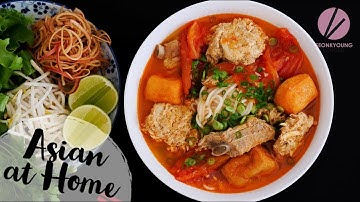 The BEST Bun Rieu, Vietnamese Crab Noodle Soup w/Special Guest!