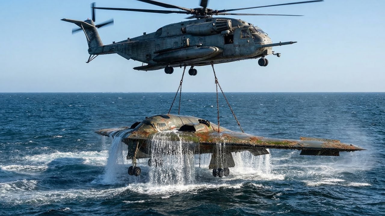 Salvaging & Restoring a Legend B-2 Spirit After 30 Years Beneath the Deep Sea - B-2 Spirit Rescue