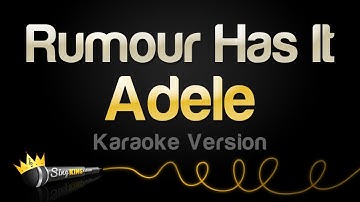 Adele - Rumour Has It (Karaoke Version)