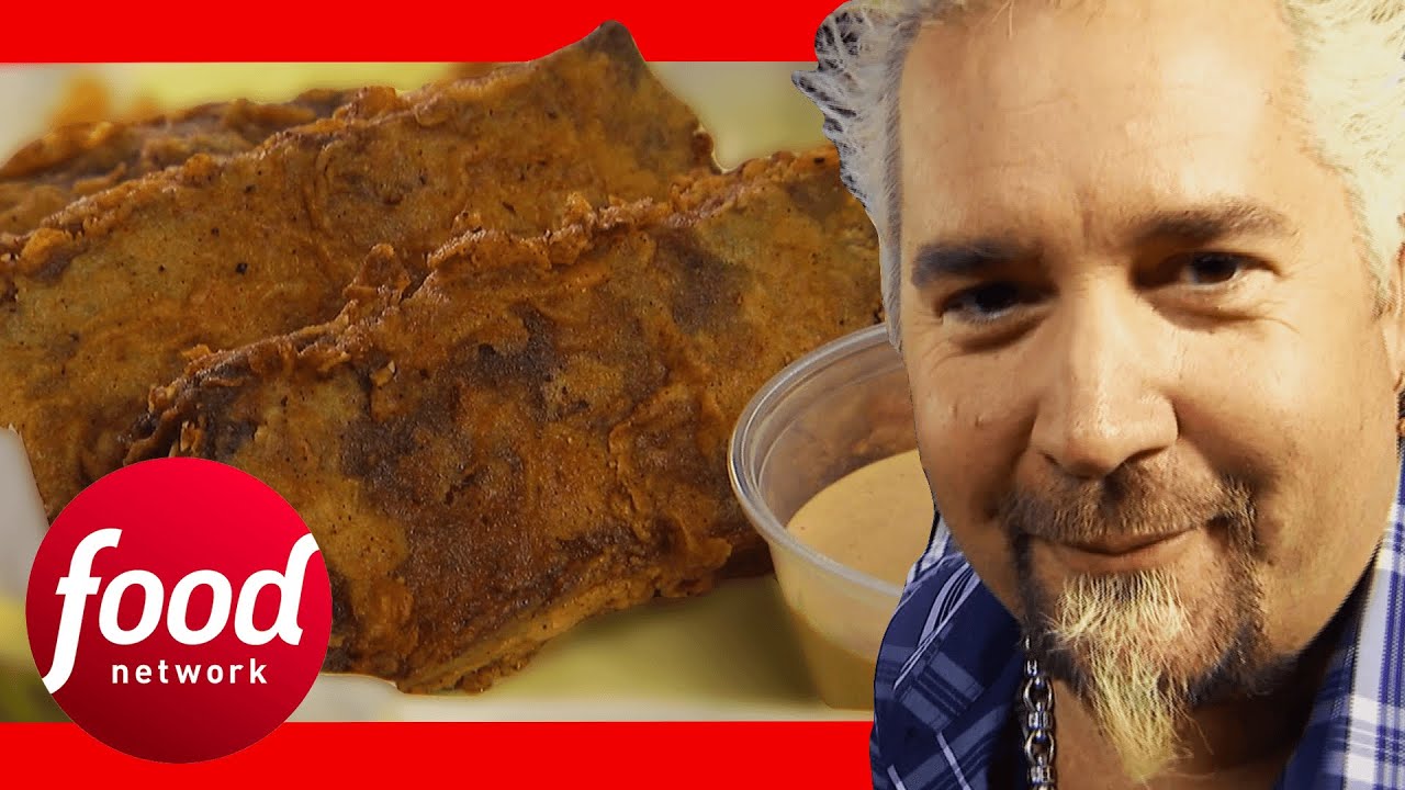 Guy Fieri Visits 'Flavor Town' Through ChickenFried Ribs!! Diners
