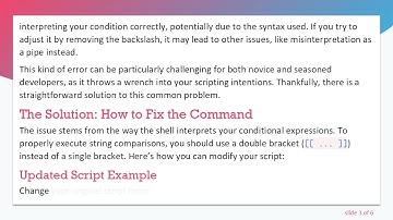 Mastering Shell Scripts: Solving the source Command Issues with If Statements