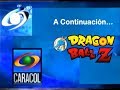 Dragon ball z programa anime de goku caracol tv
