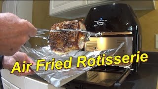 Air Fried Rotisserie Pork Loin  Power Airfryer Oven Pro #AirFry