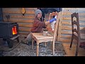 Building a log cabin  ep 66  table and chairs  5year anniversary  2023 bloopers