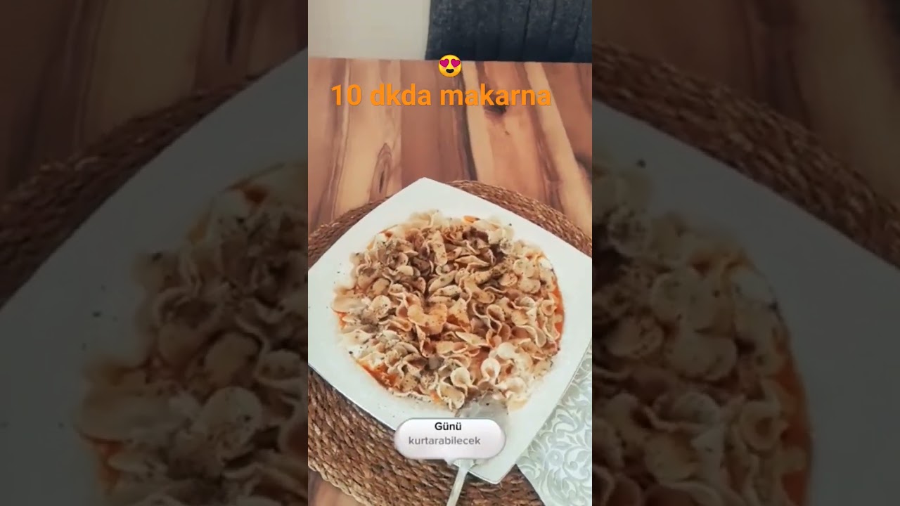 Çok Kolay Makarna