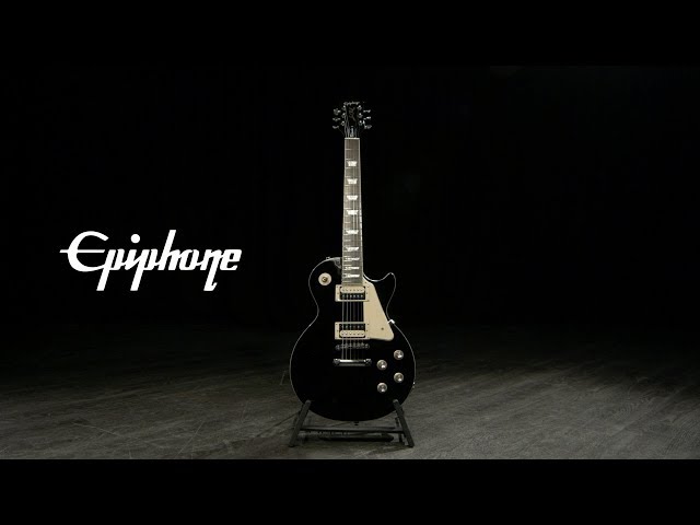 Epiphone　by Gibson　Les Paul ClassicMODEL EBONY Amazon.com: Epiphone Les Paul Classic, Ebony : Musical Instruments