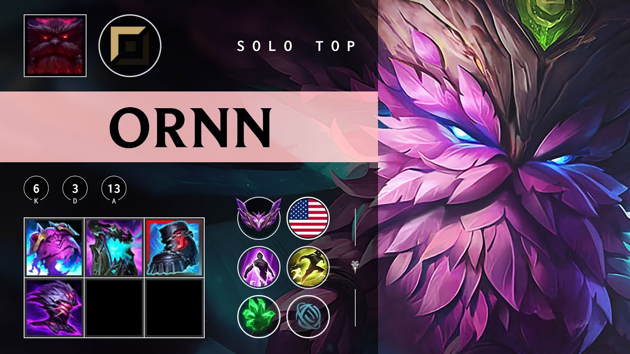 Ornn Top vs Akali - NA Master Patch 25.23