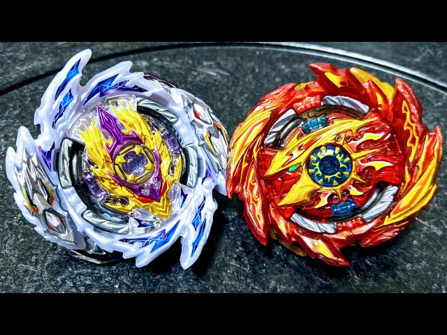 レイジロンギヌス レイジロンギヌス VS スーパーハイペリオン ベイブレードバースト