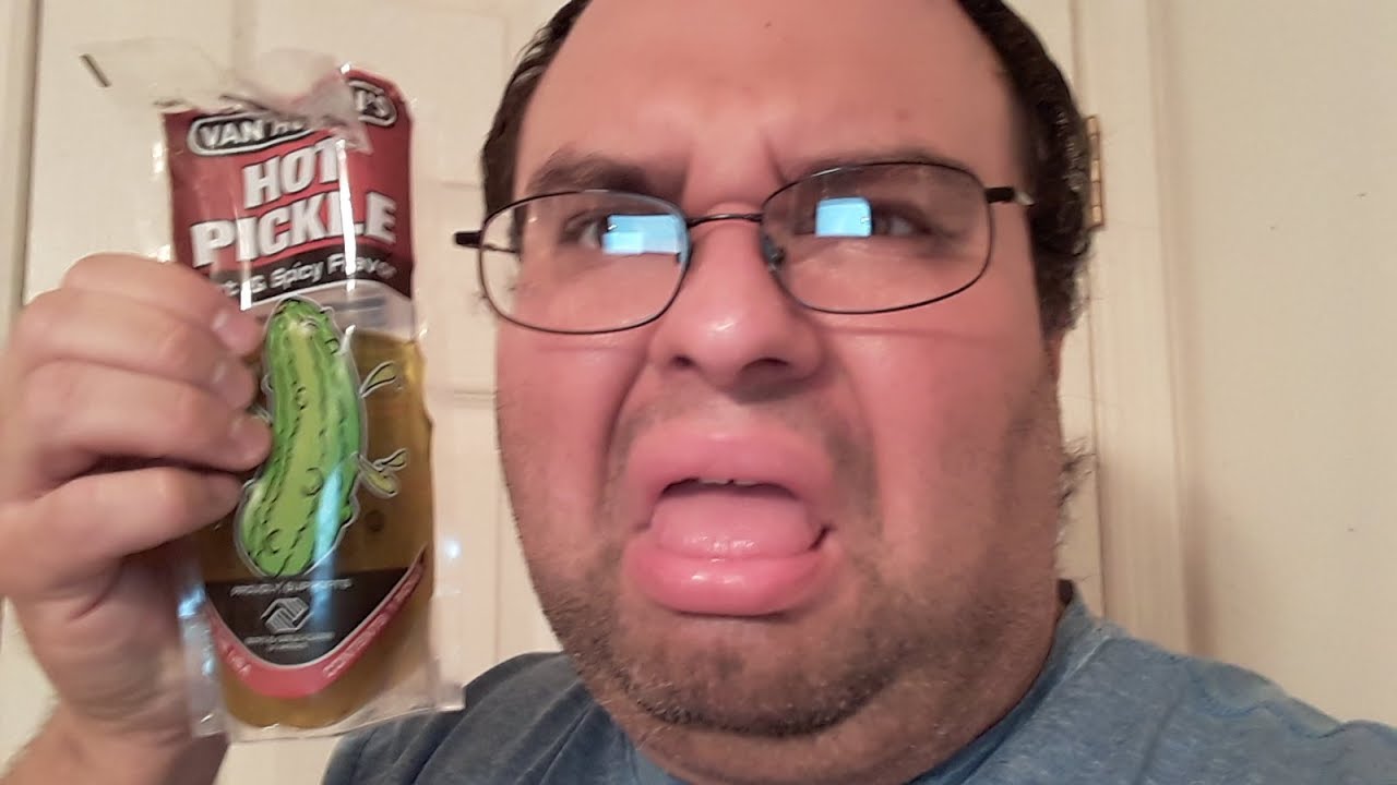 Dollar Tree Food Review 25 Van Holten's Hot Pickle YouTube