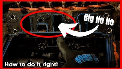 How to change the intake Gaskets on a Series II 3800sc (L67) motor | tutorial/walkthrough