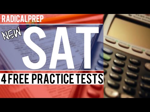 The New SAT - 4 Free Practice Tests - SAT Tips, Tricks and Strategies
