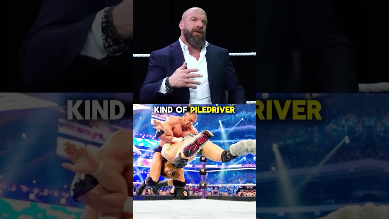 How Triple H got his pedigree😱🔥