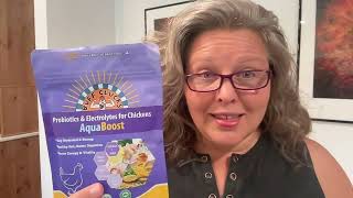 Buff Clucks AquaBoost Probiotic + Electrolyte Powder for Chickens – Natural Hydration &amp; Gut Support