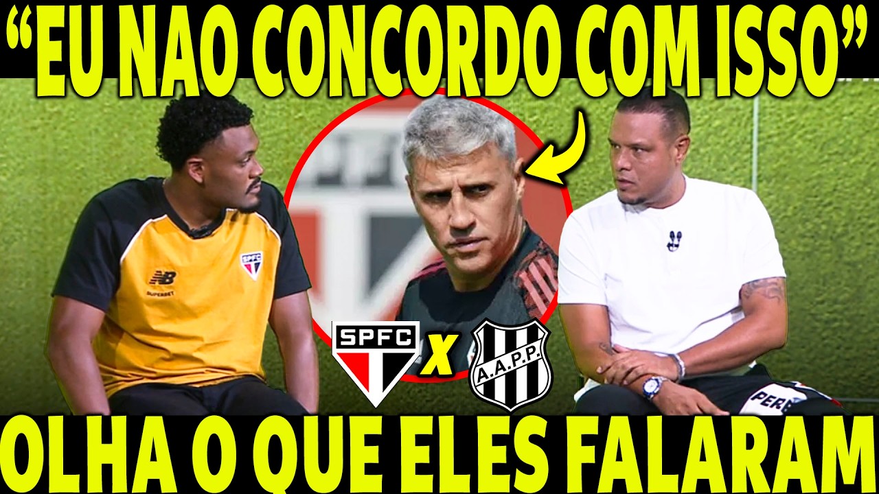 OLHA O QUE SABINO E LUIS FABIANO FALARAM! MANDOU A REAL SOBRE O SÃO PAULO!