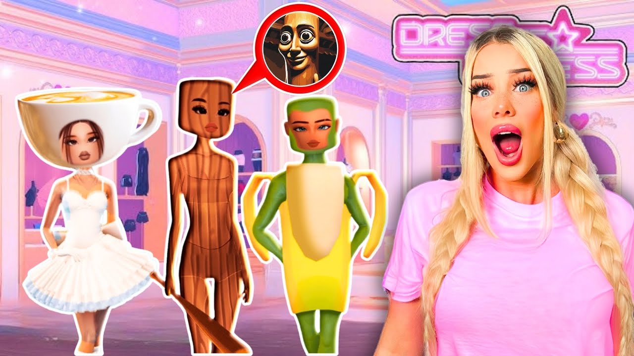 ITALIEN BRAINROT in DRESS TO IMPRESS 😳 (sehr schwer)