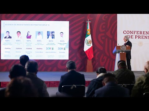 Conferencia de prensa matutina, desde Palacio Nacional. Lunes 06 de junio 2022 | Presidente AMLO