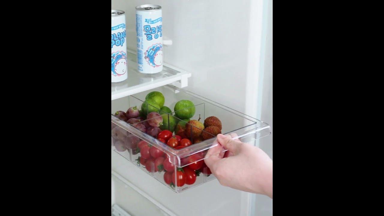 Refrigerator Drawer Organizer Insert Design, Removable and Easy to
