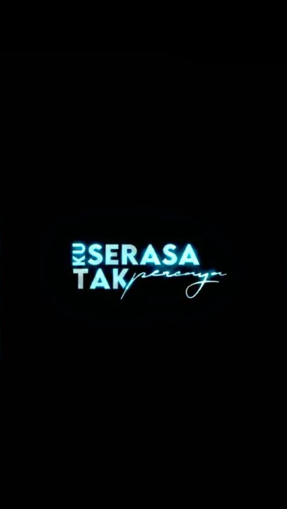 dangdut - duri duri mentahan lirik neon bercahaya latar hitam untuk overlai tamplate capcut