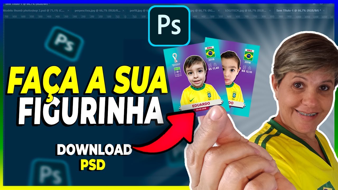 Como fazer sua própria figurinha da Copa no Canva