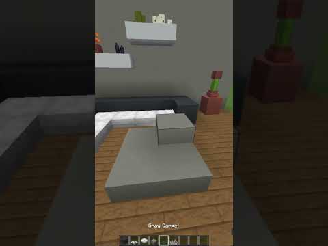 Minecraft Modern Sofa! #shorts #minecraft
