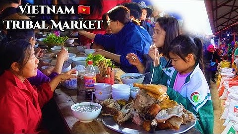 Chợ Lùng Phình | Lợn Cắp Nách – Đặc Sản Lạ Mắt Gây Sốt Giữa Chợ Núi Tây Bắc | Vietnam Tribal Market