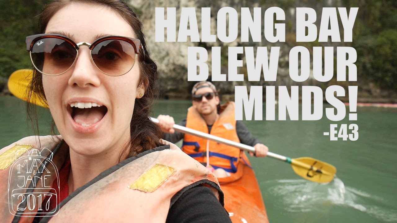 Halong Bay, Vietnam | Sleeping on a boat in Halong! | South East Asia Vlog E43