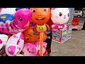 Balonku Ada Lima - Bola🧡 Lagu Anak Indonesia Populer 🧡 Versi Balon Karakter Upin Ipin, Hello Kitty