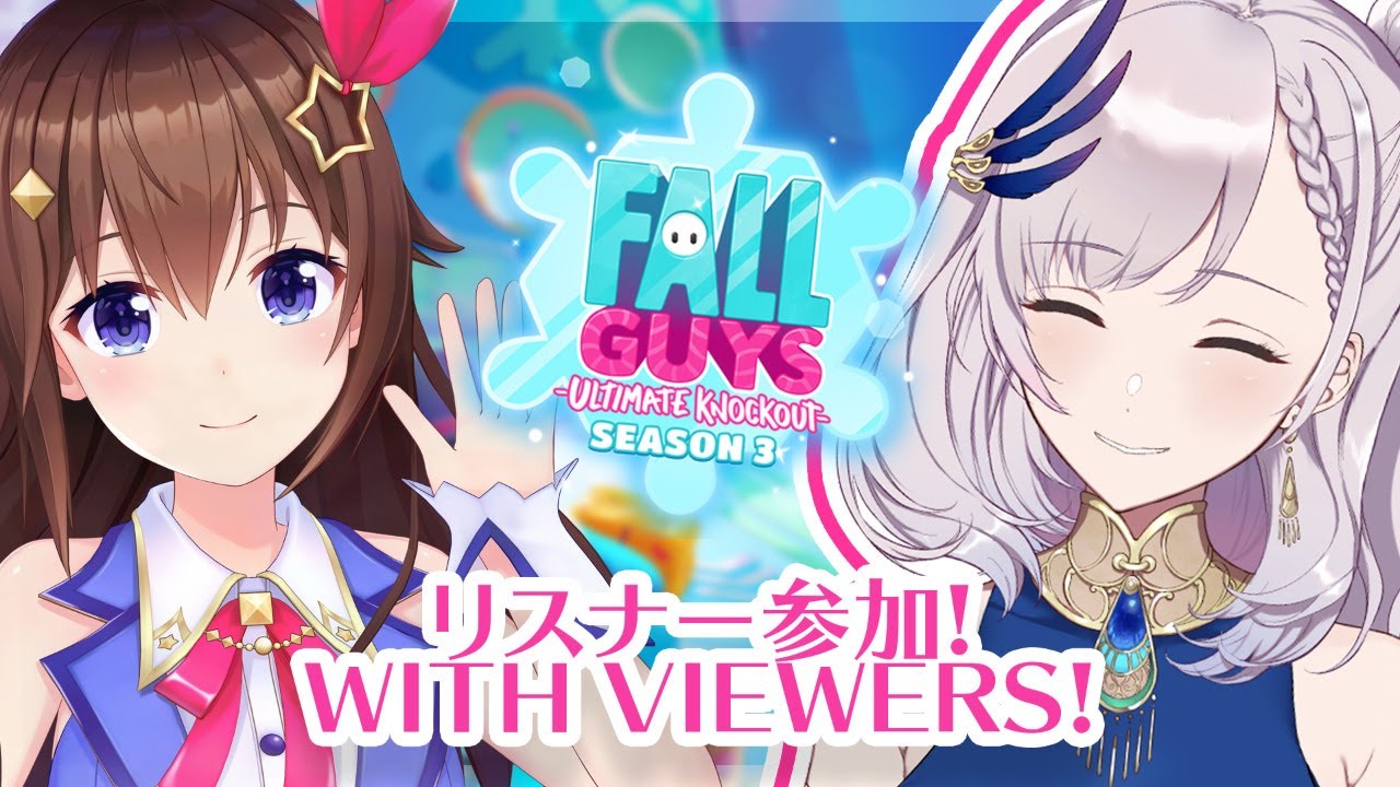 【Fall Guys Collab】Playing with Sora-senpai! Everyone Welcome!【hololiveID 2nd generation】