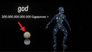 Universe Size Comparison Meme