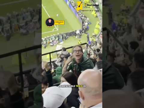La pasión por el fútbol nunca debe convertirse en violencia. #México #Mundial #Respeto #Fútbol
