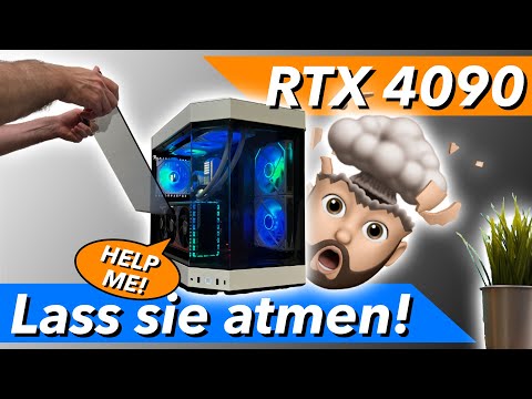 ACHTUNG!! So zerstörst du deine Grafikkarte - ASUS RTX 4090 Strix im HYTE Y60 Gaming PC Gehäuse