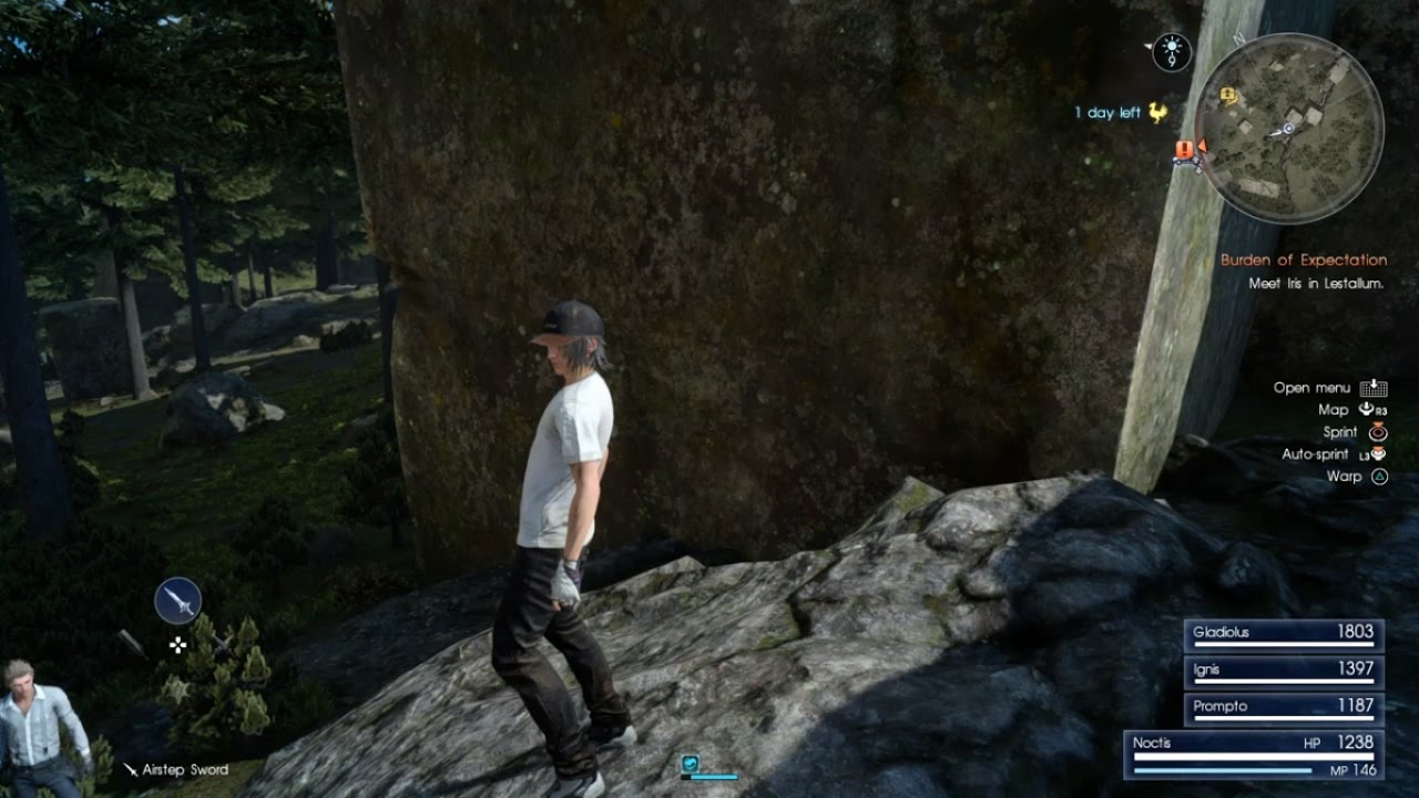 FFXV [SIDEQUEST] Scraps of Mystery VII 謎めいた紙片 7枚目 (Chapter 03)