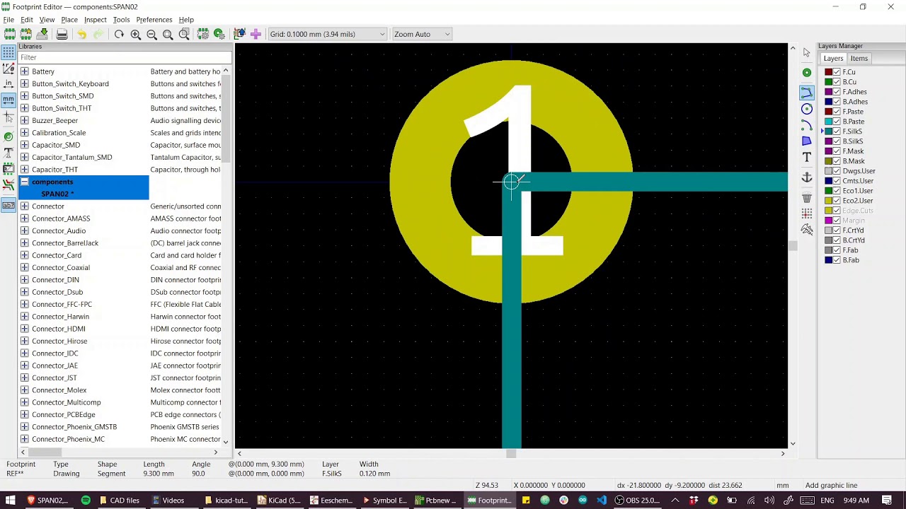 KiCad - Zero to Hero 4 | Create a custom footprint from a datasheet